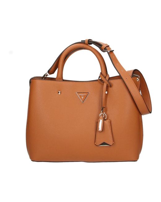 Handbags di Guess in Brown