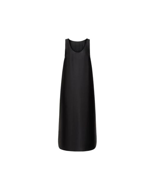 Loulou de Saison Black Midi Dresses