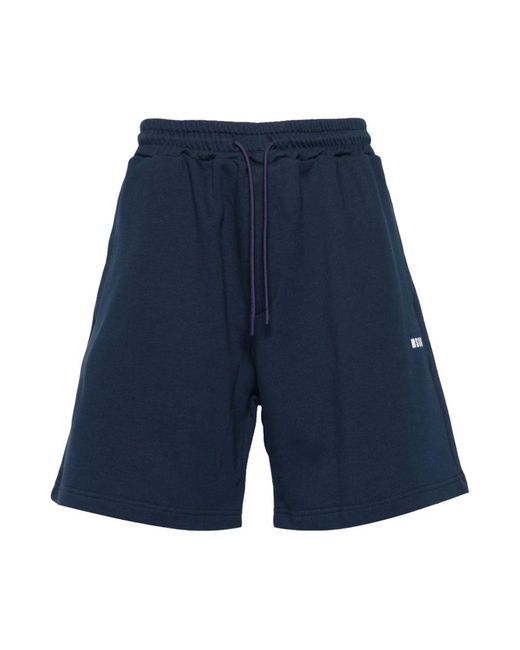 Shorts > casual shorts MSGM pour homme en coloris Blue