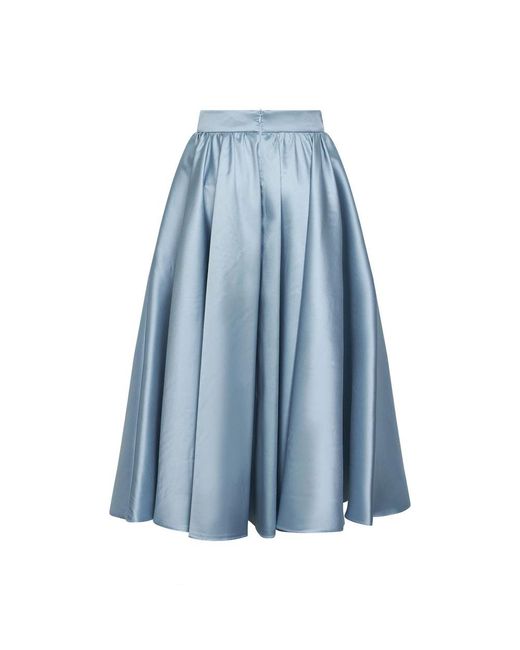 Blanca Vita Blue Midi Skirts