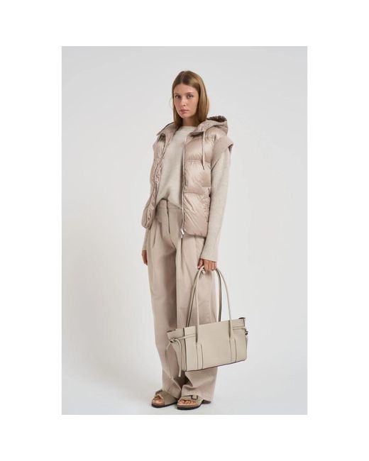 Peserico Brown Vests
