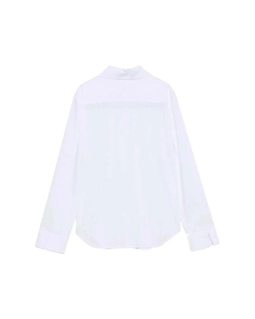 D.exterior White Shirts