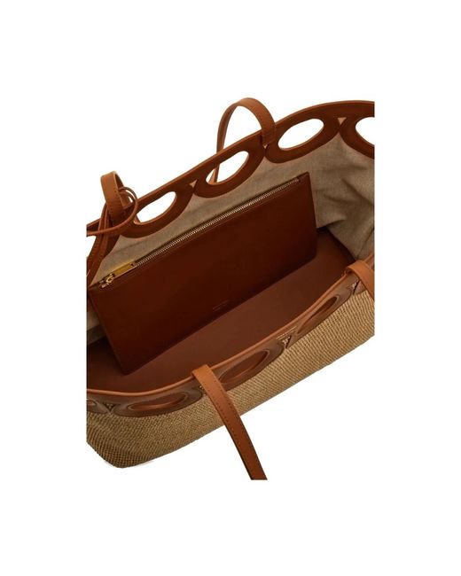 Ferragamo Brown Tote Bags