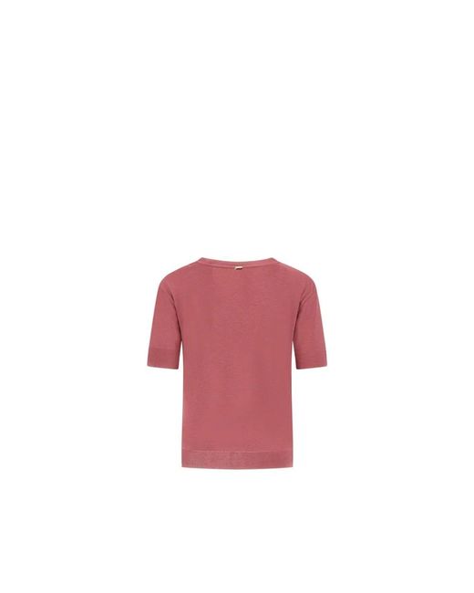 Herno Pink Round-Neck Knitwear for men