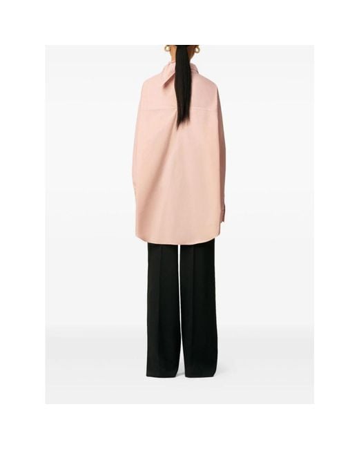 AMI Overhemden ,Roze ,Poeder Bandana Shirt in het Pink