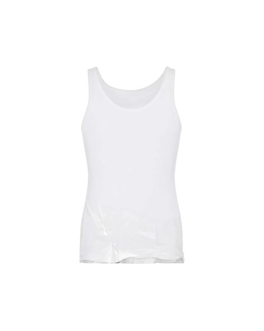 Maison Margiela White T-Shirts & Vests for men