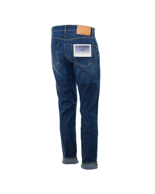 Siviglia Umweltfreundliche medium wash denim jeans in Blue für Herren