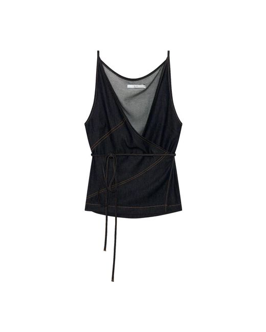 IRO Black Top Denim
