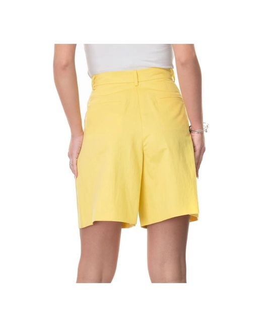 Shorts > short shorts Weekend by Maxmara en coloris Yellow
