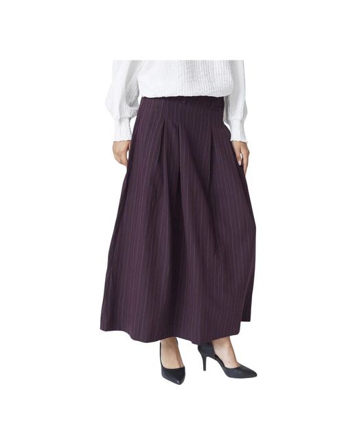 co'couture Purple Maxi Skirts