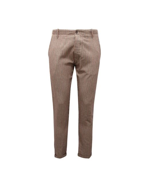 Officina 36 Gray Chinos for men