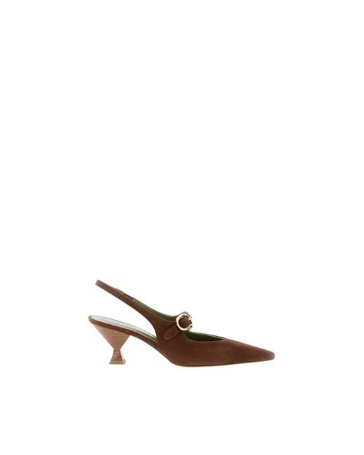 MARIA LUCA Brown Pumps