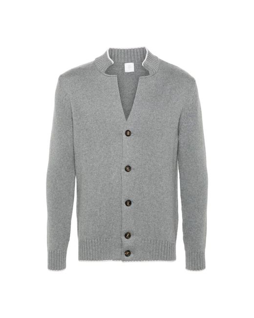 Eleventy Cardigans in het Gray voor heren