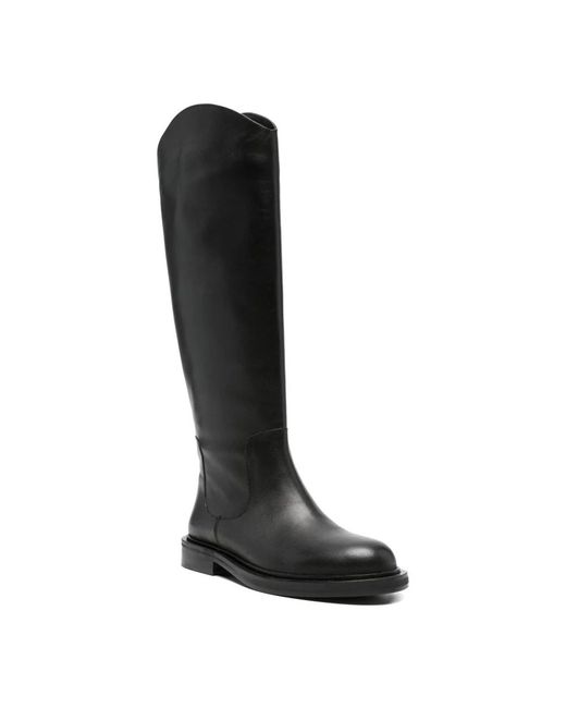 ADRIANNA FERETTI Black High Boots