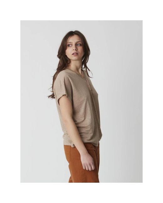 Shirts Alpha Studio en coloris Brown
