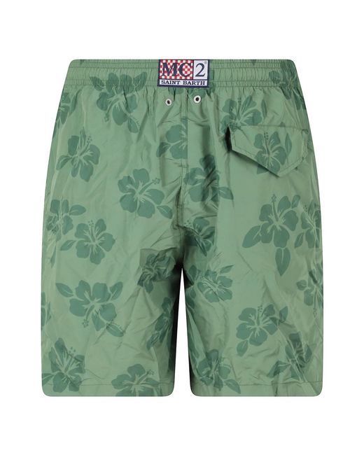 Mc2 Saint Barth Green Beachwear for men
