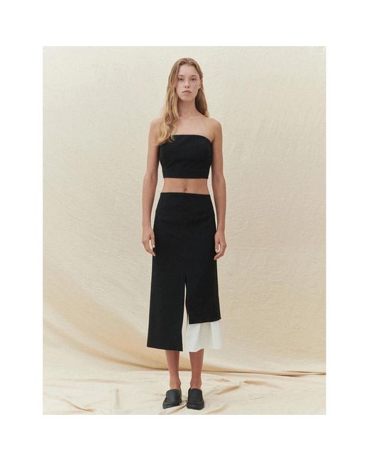 THE GARMENT Black Midi Skirts