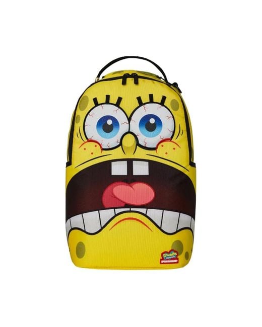 Sprayground Yellow Backpacks for men
