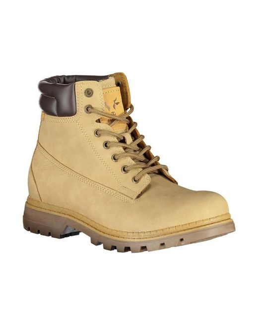 Carrera Natural Lace-Up Boots