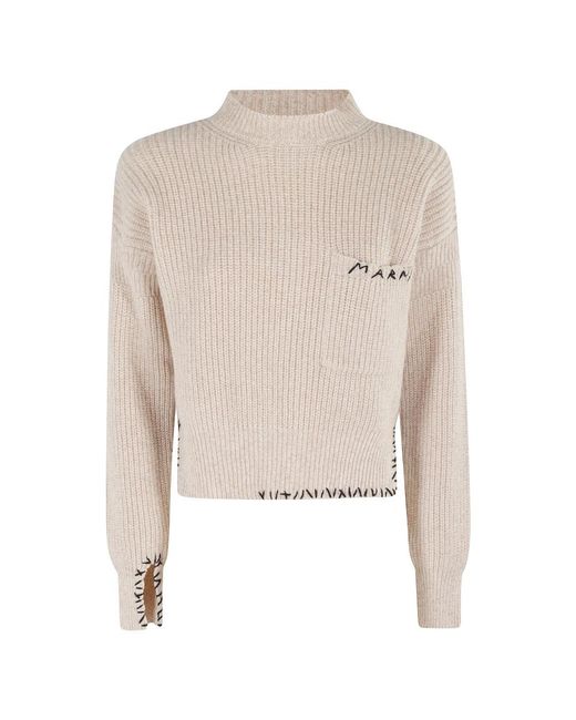 Marni Natural Turtlenecks