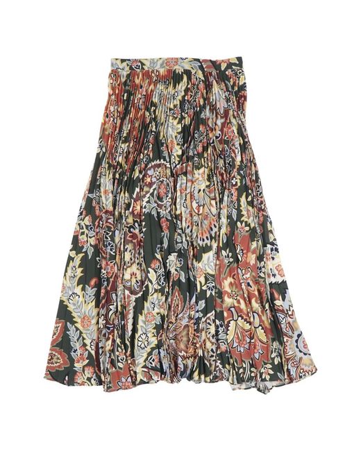 Etro Multicolor Midi Skirts