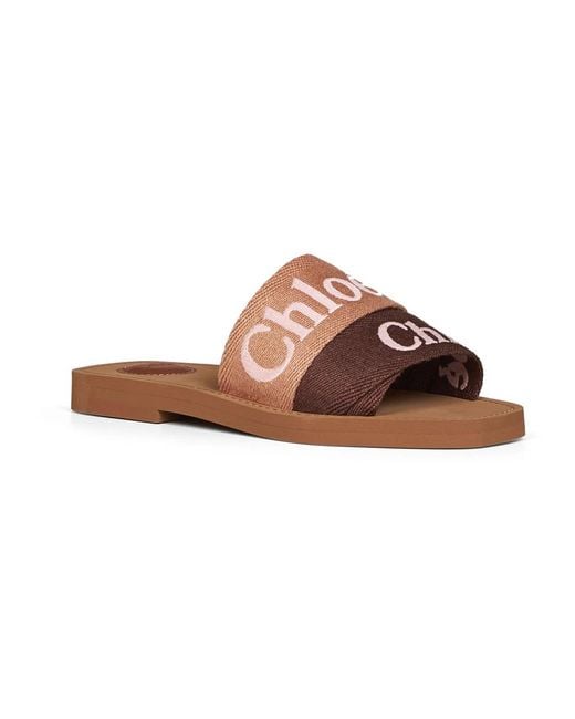Chloé Brown Sliders