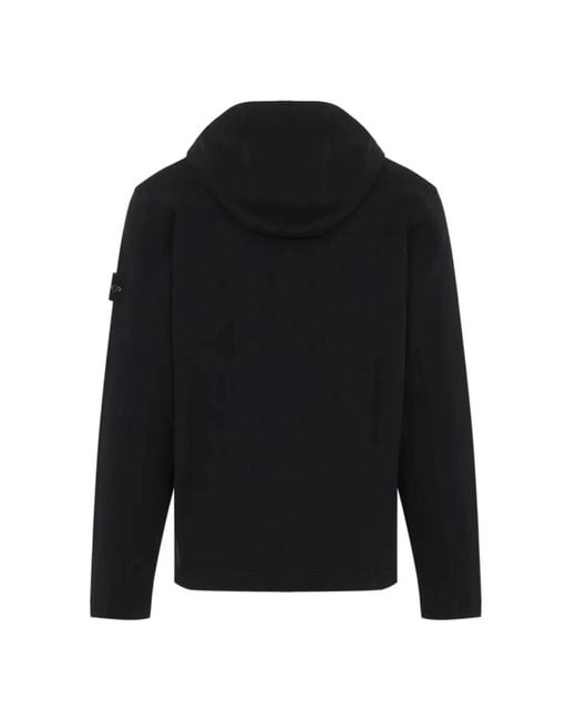 Stone Island Black Zip-Throughs for men