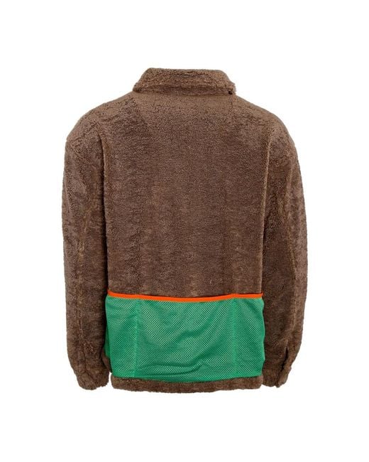 Light Jackets di Brain Dead in Green da Uomo