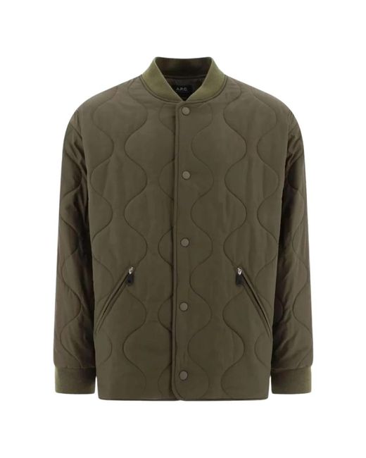 A.P.C. Light Jackets in het Green