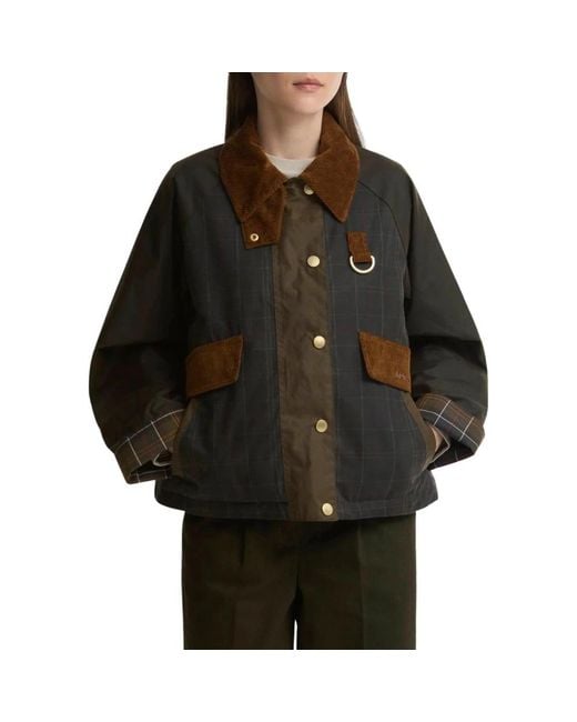 Light Jackets Barbour en coloris Black