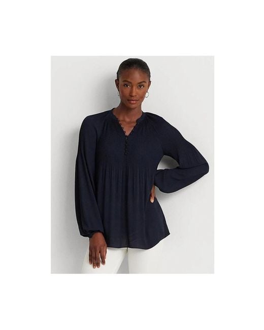 Ralph Lauren Blue Blouses