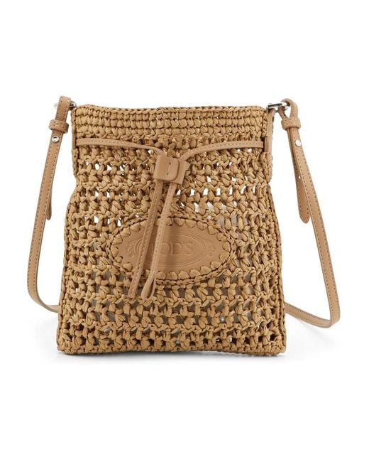 Tod's Natural Cross Body Bags