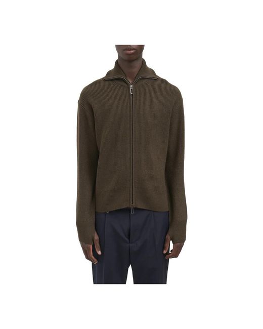 Cardigans Paolo Pecora de hombre de color Brown