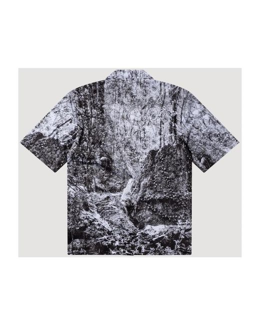 No Problemo Black Short Sleeve Shirts for men