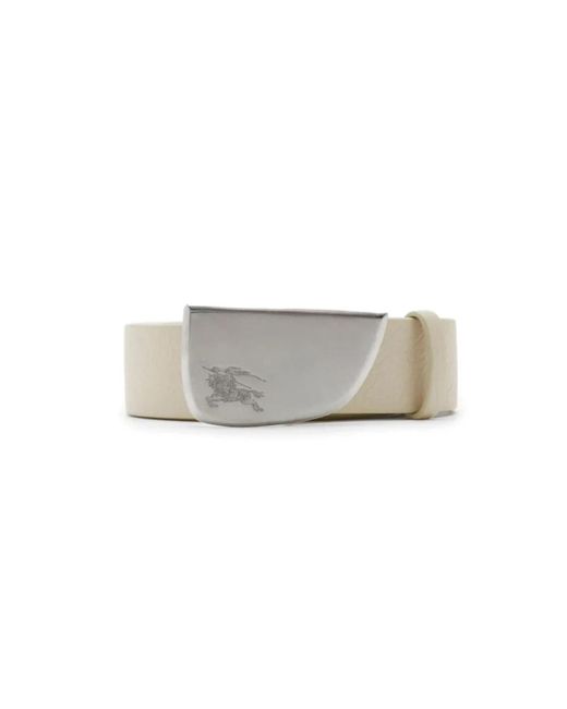 Belts di Burberry in Gray da Uomo