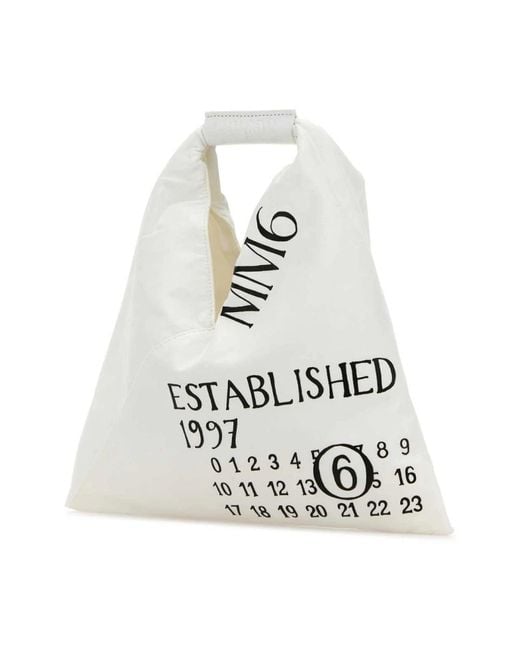 Handbags MM6 by Maison Martin Margiela de color White