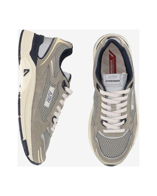 Autry Gray Sneakers for men