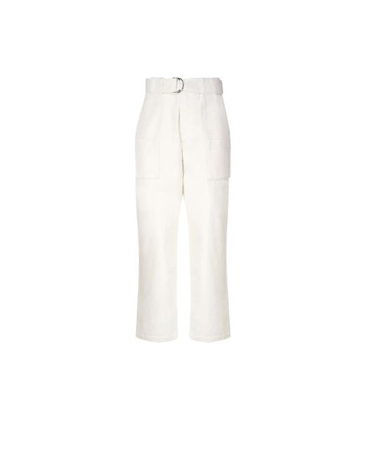 J.W. Anderson White Wide Trousers for men