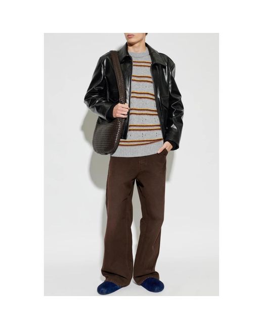 Marni Gray Cashmere Knitwear for men