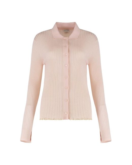Cashmere Knitwear Bottega Veneta de color Pink