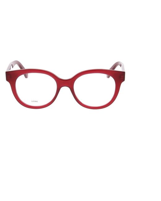 Loewe Accessoires ,Rood ,Optical Frame in het Red