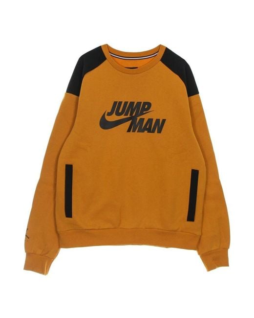 Nike Crewneck Sweatshirt Mit Rippdetails in Brown für Herren
