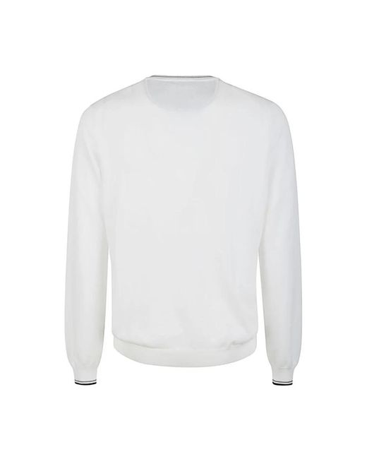 Fay White Sweatshirts for men