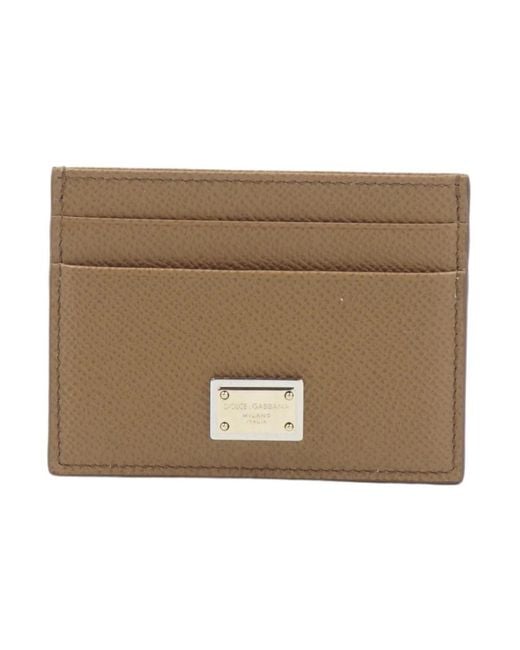 Dolce & Gabbana Natural Wallets & Cardholders