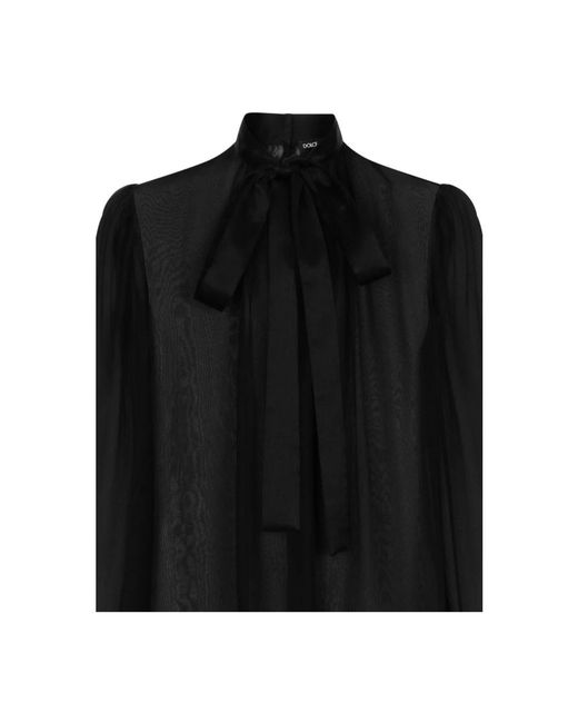 Dolce & Gabbana Black Blouses