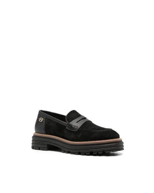 Baldinini Black Loafers