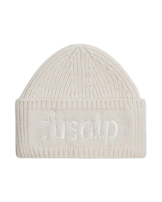 Fusalp Accessoires ,Wol Gebreide Beanie in het Natural