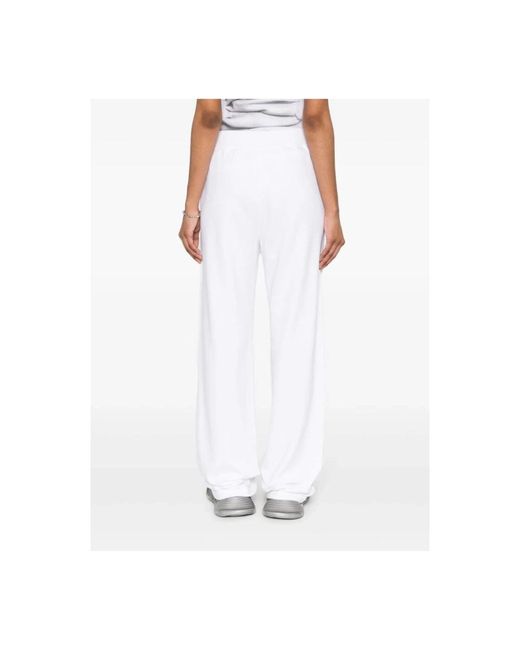Trousers > wide trousers DSquared² en coloris White