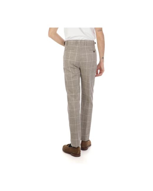 Berwich Natural Suit Trousers for men
