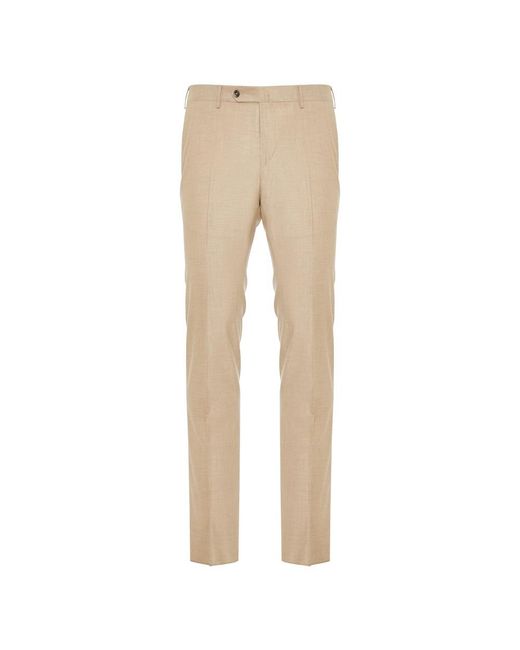 PT Torino Natural Suit Trousers for men